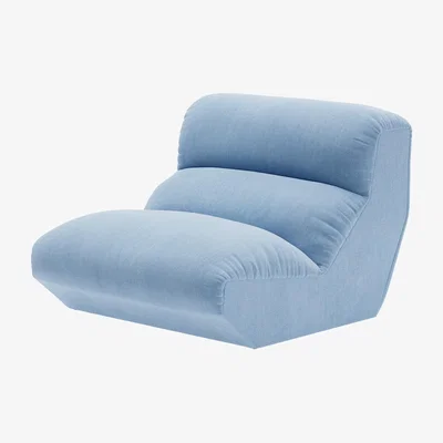 Nordic Nest &Tradition Hi Lo AV54 modular sofa center module Gentle 0733