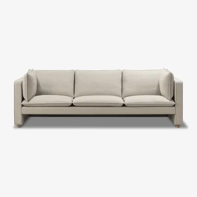 Nordic Nest Fredericia Furniture Jota sofa Vidar 146-light oiled oak 231 cm 3-seater