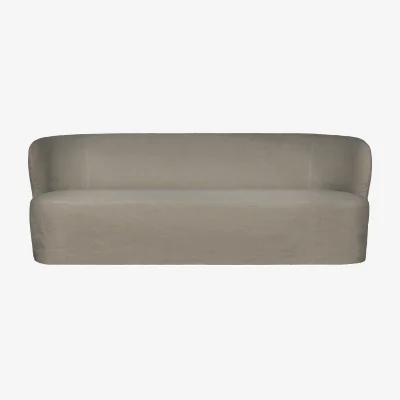 Nordic Nest GUBI Stay Slipcover sofa Linen 0024 220x95 cm 3-seater