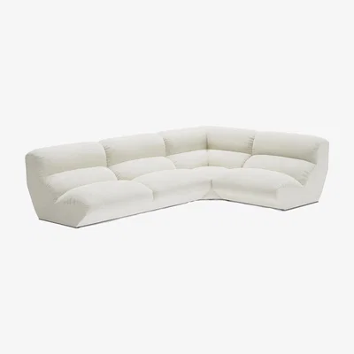 Nordic Nest &Tradition Hi Lo modular sofa configuration E Grain 61229