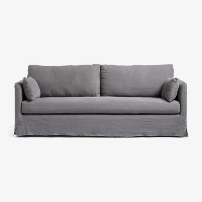 OKA OKA, Solatium 3-Seater Sofa - Charcoal, Sofa