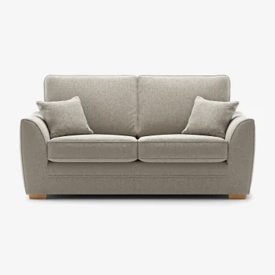 Oak&More Bella Stone Fabric 2 Seater Sofa