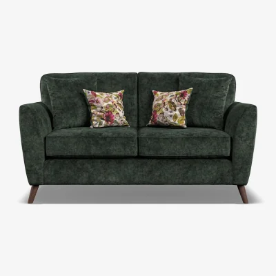 Oak&More Naples Emerald Velvet 2 Seater Sofa