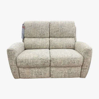 Downtown G Plan Hamilton 2 Seater Sofa in Aaron Patchwork Honey Fabric