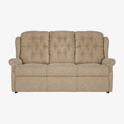 Downtown Celebrity Woburn 3 Seater Recliner Sofa - Single Motor - Aquaclean Fabric