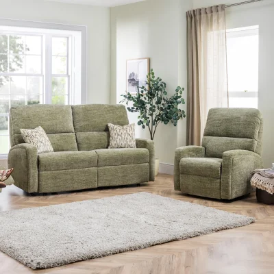 Downtown Celebrity Southwell Fixed 3 Seater Sofa - Fabric