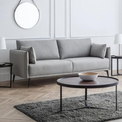 Downtown Julian Bowen Rohe 3 Seater Sofa In Grey