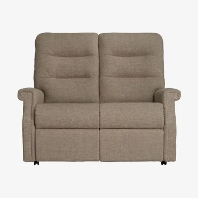 Downtown Celebrity Sandhurst 2 Seater Recliner Sofa - Single Motor - Aquaclean Fabric