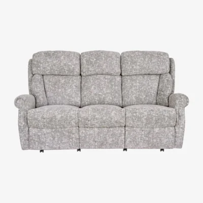 Downtown Celebrity Ashfield 3 Seater Recliner Sofa - Aquaclean Fabric - Single Motor