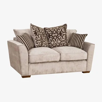 Downtown Buoyant Upholstery Franklin Pillow Back Sofa - 3 Seater - Fabric Grade A