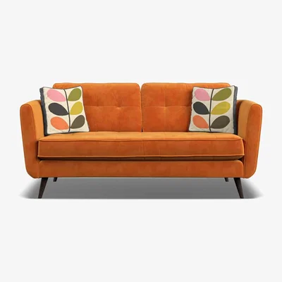 Downtown Orla Kiely Ivy Medium 3 Seater Sofa - House Plain Fabric