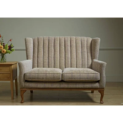 Downtown Wood Bros Blakeney Compact 2 Seater Sofa - Palermo Leather
