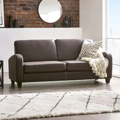 Downtown Julian Bowen Vivo 3 Seater In Brown