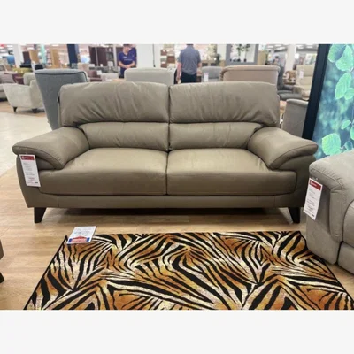 Downtown Downtown Kimberley 2.5 Seater Sofa in Pine Bark Leather