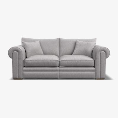 Downtown Olympus Large Standard Back Fabric Split Sofa - Fabric Grade C