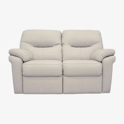 Downtown G Plan Seattle 2 Seater Recliner Sofa - Fabric Grade B - Double Manual - With Heated Seat