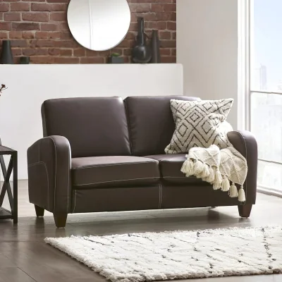 Downtown Julian Bowen Vivo 2 Seater In Brown