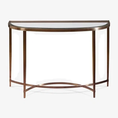 Downtown Downtown Ritz Sofa Table, Stainless Steel