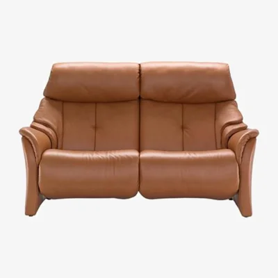 Downtown Himolla Chester Fixed 2.5 Seater Sofa - Fabric F24 - Wooden Feet