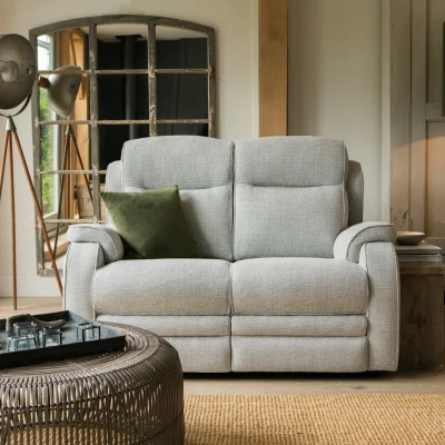 Downtown Parker Knoll Boston 25 Double Power Recliner 2 Seater Sofa - Fabric Grade A - With Heated Seats
