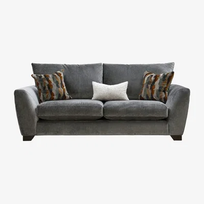 Downtown Morgan 3 Seater Sofa in Fabric - Fabric Grade C