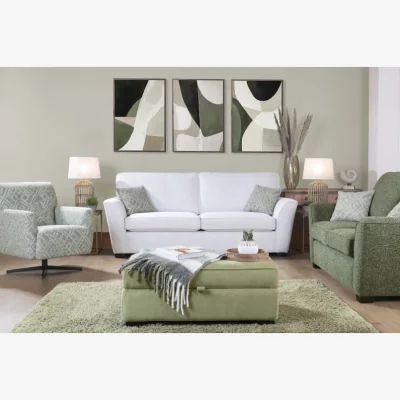 Downtown Taylor Standard Back 3 Seater Sofa in Fabric - Grade SE