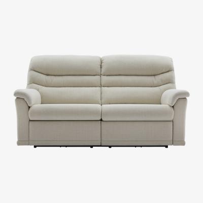 Downtown G Plan Malvern 2 Cushion 3 Seater Recliner Sofa - Leather Grade N - Double Power