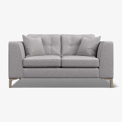 Downtown Maddie Small Standard Back Fabric Sofa - Fabric Grade A