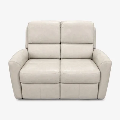 Downtown G Plan Hamilton 2 Seater Sofa in Regent Chalk Leather
