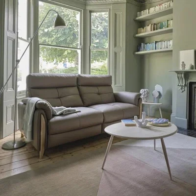 Downtown Ercol Mondello 3 Seater Sofa - Leather