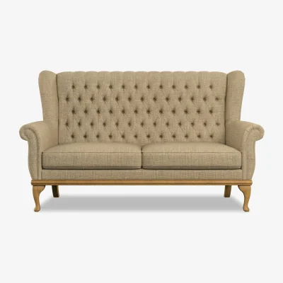 Downtown Wood Bros Watton Compact 3 Seater Sofa - House Fabric