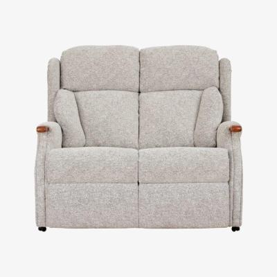 Downtown Celebrity Canterbury Sofa - 3 Seater - Aquaclean Fabric - With Knuckles, Leather