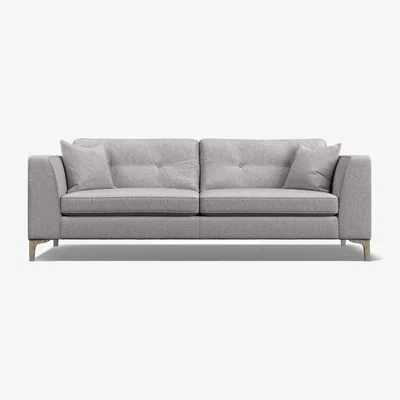Downtown Maddie Extra Large Standard Back Fabric Sofa - Fabric Grade D