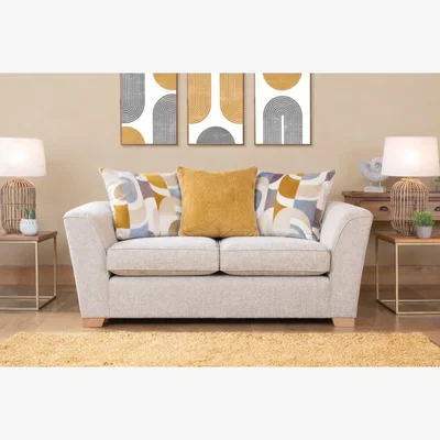 Downtown Taylor Pillow Back 2 Seater Sofa in Fabric - Grade SE