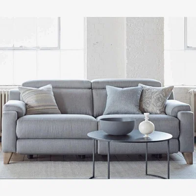 Downtown Parker Knoll Evolution Design 1701 Sofa, Leather, Herringbone, 2 Seat