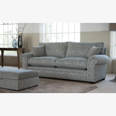 Downtown Parker Knoll Amersham Formal Back 2 Seater Sofa - Leather Grade M