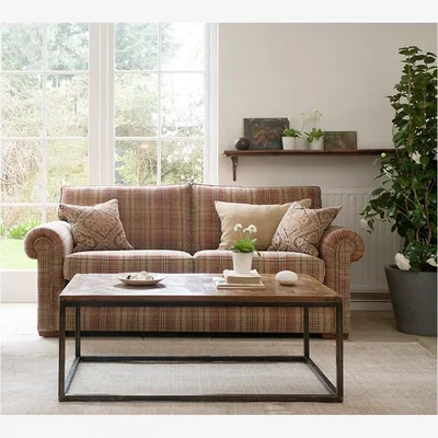 Downtown Parker Knoll Canterbury 2 Seater Sofa - Leather Grade M