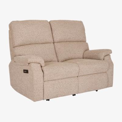 Downtown Celebrity Newstead 2 Seater Reclining Sofa - Leather - Single Motor