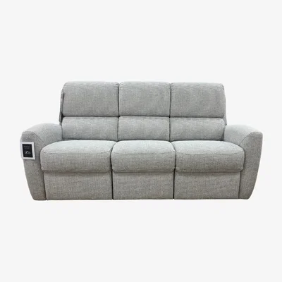 Downtown G Plan Hamilton 3 Seater Sofa in Sahara Silver Fabric
