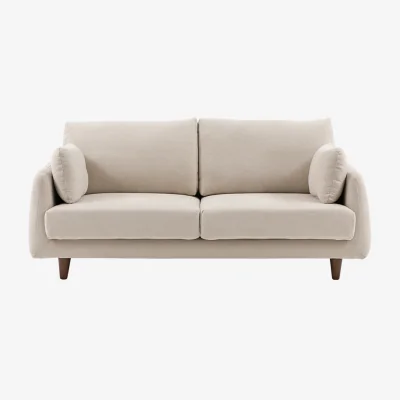 Perch and Parrow Snug  3 Seater in Cream