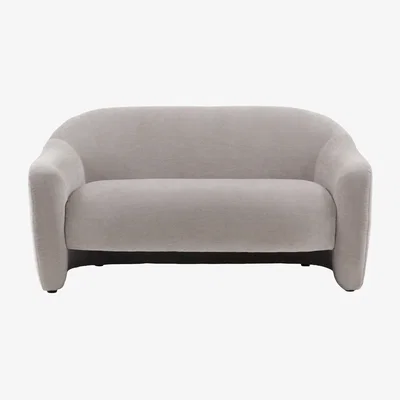 Perch and Parrow Sweep 2 Seater Sofa in Ash