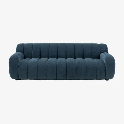 Perch and Parrow Rocco 3 Seater in Dusty Blue