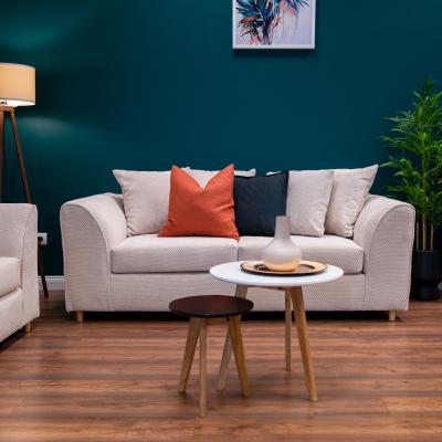 The Range Jumbo Grid Sofa - Beige