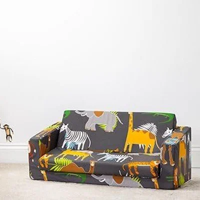 The Range Children's Mini Fold Out Lounger Sofa - Africa