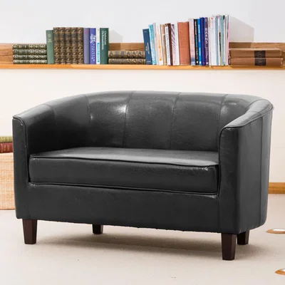 The Range Colbert 2 Seat Tub Sofa - Black