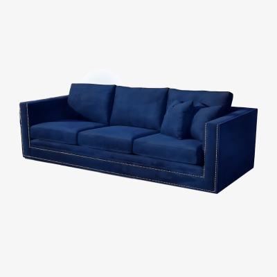 The Range Silvia luxury Beaded sofa  - Midnight blue