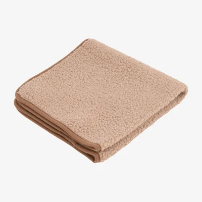 The Range Camel Sherpa Fleece Anti-slip Sofa Protector - Camel / 160cm x 90cm