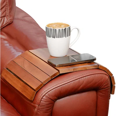 The Range Essentials Flexible Sofa Arm Tray - Dark brown