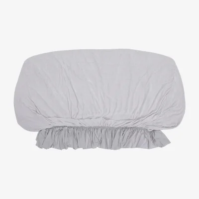 The Range High Stretch Sofa Cover with Foam Rods - Light Grey / 145 - 185 cm / 24.5cm