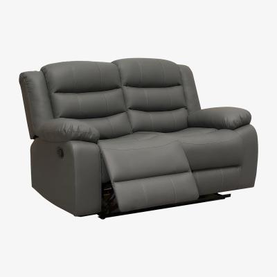 The Range Supreme Leather Recliner 3 and 2 Seater Sofa Set - Grey / 50kg